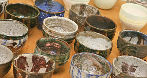 Raku firing with David Walters and Sarah Walters