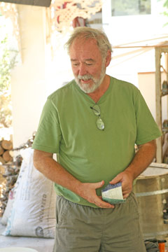 Raku firing with David Walters and Sarah Walters
